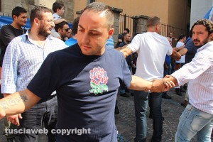 Le prove del cordone umano 