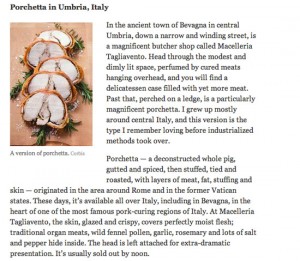 La porchetta sul New York Times