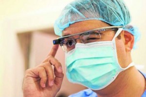Operazione con i Google glass