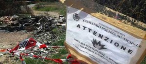 Tarquinia - Le indicazioni sulla presenza di materiale esplosivo