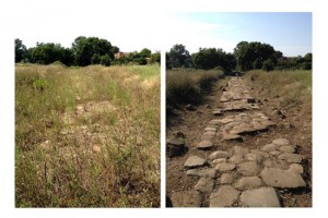 La Cassia antica - Prima e dopo il lavoro di Vetralla civica