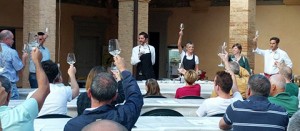 Il brindisi inaugurale