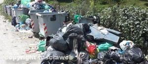 Strada Novepani alle 12,30 del 22 agosto