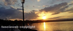 Tramonto dal porto di Capodimonte