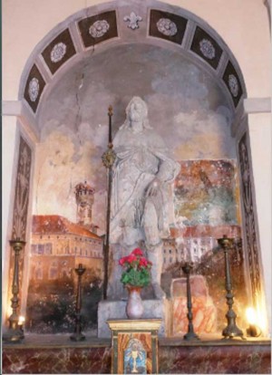 Bagnaia - Il tempietto di San Rocco 