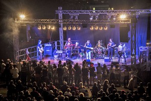 Lo spettacolo di Rocchetti al Porto Clementino festival