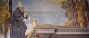 Gli affreschi del chiostro alla Trinità