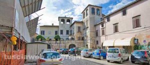 La piazza a Vasanello