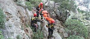 Il gruppo Saf (Speleo alpino fluviale) dei vigili del fuoco