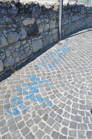 Tarquinia - Atti vandalici al belvedere e nella chiesa di San Giacomo