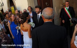 Sutri – Dario Franceschini nel giorno del sì – Foto Laura Falcinelli