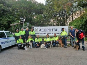 Dimostrazione dell'Aeopc alla Faggeta