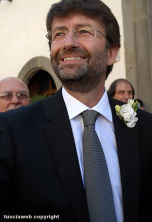 Sutri – Dario Franceschini nel giorno del sì – Foto Laura Falcinelli