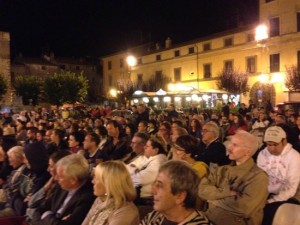Il pubblico al Tuscia in jazz a Bagnaia