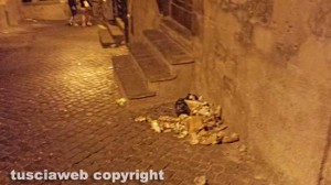Viterbo - Degrado a via Macel Gattesco 