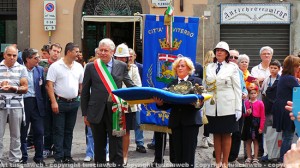 Santa Rosa - La consegna della mazza del maggiordomo