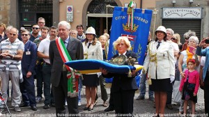Santa Rosa - La consegna della mazza del maggiordomo
