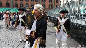 Santa Rosa - La consegna della mazza del maggiordomo