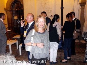 Giorgia Meloni a palazzo dei Priori