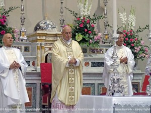 Il vescovo Lino Fumagalli