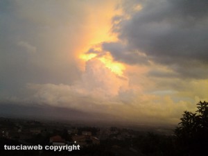 Le nuvole su Caprarola
