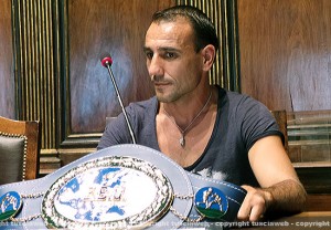 Il campione Emiliano Marsili