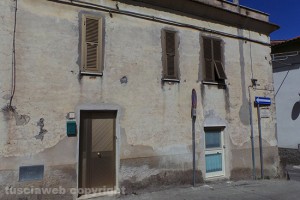 Femminicidio di Canino - La casa in via Domenico Giannini, 33