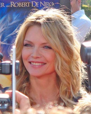 L'attrice Michelle Pfeiffer