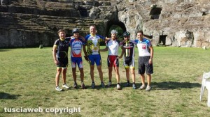 Gli amici x la bici, anfiteatro di Sutri