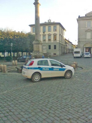 La polizia locale di Oriolo Romano