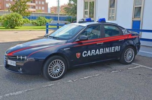 Una pattuglia dei carabinieri