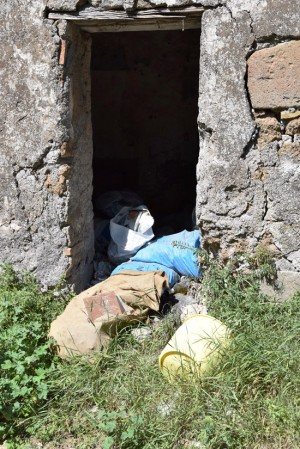 Il Casaletto del Padreterno ridotto a discarica