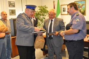 Qustura - Incontro con la polizia polacca e croata