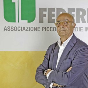 Il presidente di Federlazio Giovanni Calisti