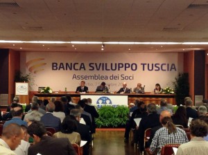 L'assemblea dei soci di Banca di sviluppo Tuscia