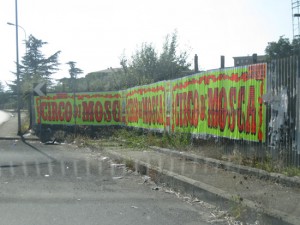 Affissioni abusive a Viterbo