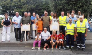 Il gruppo che ha pulito alcune zone di Montefiascone
