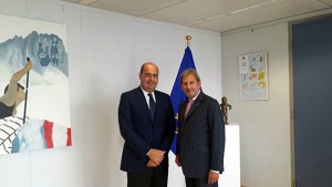 Zingaretti a Bruxelles