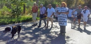 La camminata per il termalismo organizzata da Solidarietà cittadina e Il Bullicame
