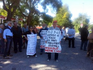 La camminata per il termalismo organizzata da Solidarietà cittadina e Il Bullicame