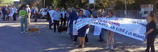 La camminata per il termalismo organizzata da Solidarietà cittadina e Il Bullicame