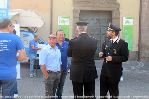 Sindacato autonomo polizia - Buzzi e Grancini alla manifestazione agli Almadiani