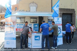 Sindacato autonomo polizia - La manifestazione agli Almadiani