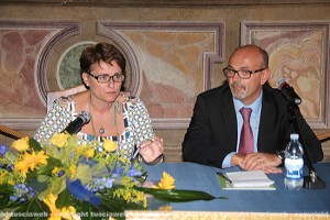 Rita Visini e Fabrizio Fersini