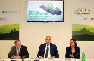 Remo Rosati, Nicola Zingaretti e Sonia Ricci