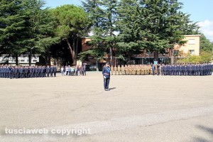 Il cambio di comando alla scuola marescialli dell'Aeronautica militare