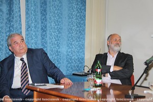 Giuseppe Fioroni e Riccardo Valentini