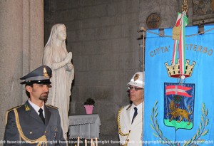 Guardia di finanza - San  Sisto - La ricorrenza del patrono