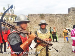 Santa Rosa - Corteo storico - I figuranti si preparano