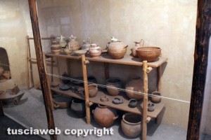 Museo nazionale etrusco - La sezione dedicata agli scavi di Acquarossa